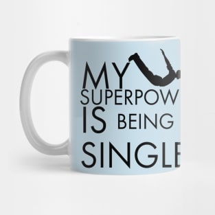 Words are Magic: Single Superpower man Mug